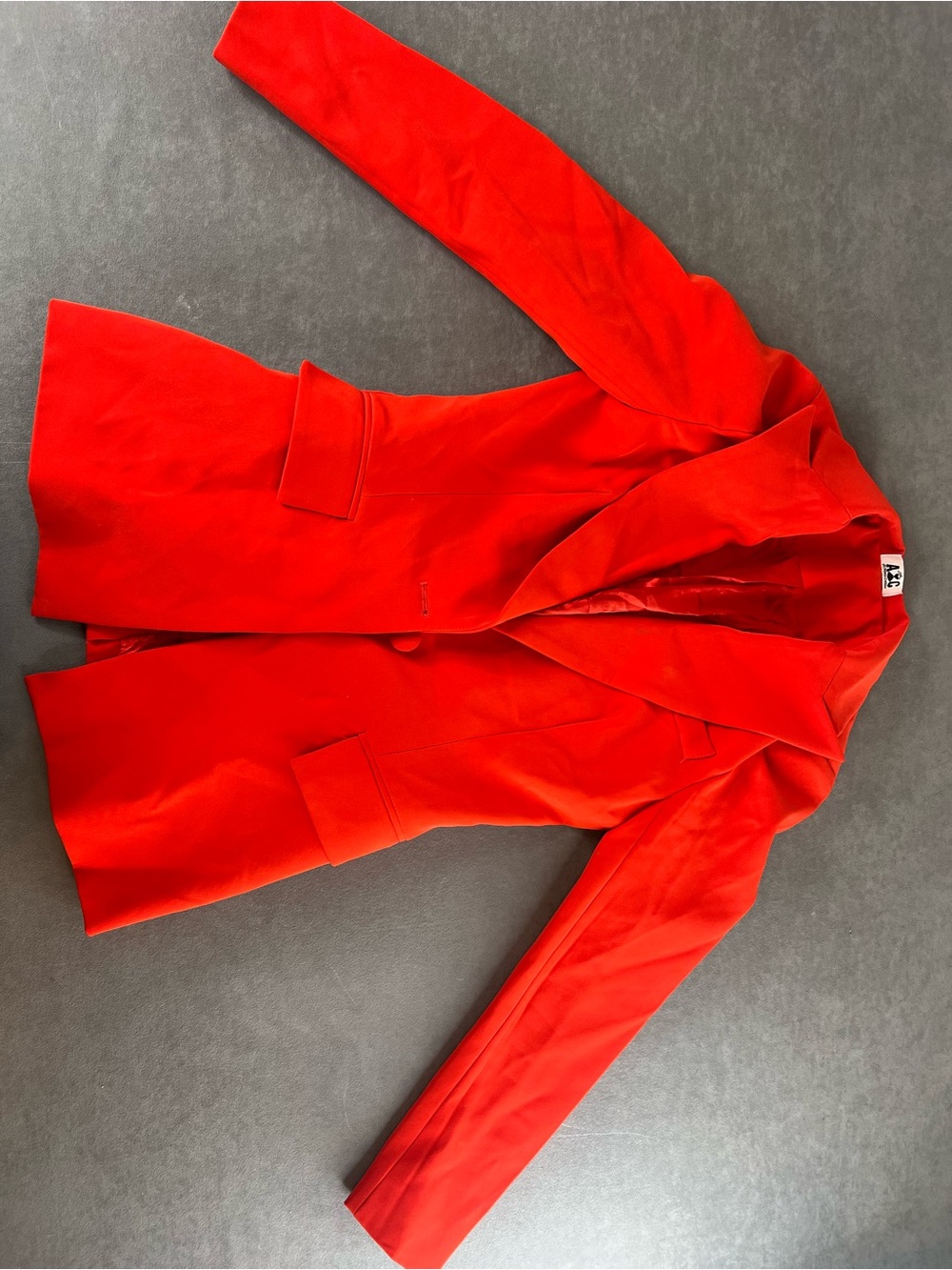 & Other Stories Vibrant Red Longline Blazer